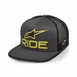 Alpinestars Ride 4.0 Trucker Hat Gray/Black/Lime - Pipot - D523293 - 1