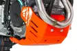AXP Xtrem HDPE Skid Plate Orange KTM 250EXCF/350EXCF/350XWF 24- - Moottoripyörän pohjapanssarit - D494393 - 2