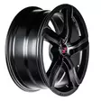 Barzetta Azure Dark alumiinivanne 7.5x17 - 17-tuumaiset alumiinivanteet - 499-128903 - 3