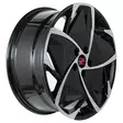 Barzetta Elettrico Black Polished Sähköauton alumiinivanne 8.0x19 - 19-tuumaiset alumiinivanteet - 499-164513 - 3