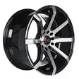 Barzetta Grottesco Black Polished alumiinivanne 9x17 - 17-tuumaiset alumiinivanteet - 499-88493 - 2