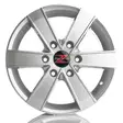 Barzetta Toro Silver Pakettiautoihin alumiinivanne 7x16 - 16-tuumaiset alumiinivanteet - 499-174903 - 2