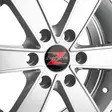 Barzetta Toro Silver Pakettiautoihin alumiinivanne 7x16 - 16-tuumaiset alumiinivanteet - 499-174903 - 5