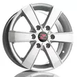 Barzetta Toro Silver Pakettiautoihin alumiinivanne 7x16 - 16-tuumaiset alumiinivanteet - 499-174903 - 1