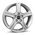 Borbet CWD 70745 crystal silver alumiinivanne 7x17 - 17-tuumaiset alumiinivanteet - 499-94183 - 1