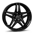 Borbet XR 80826 black glossy alumiinivanne 8x18 - 18-tuumaiset alumiinivanteet - 499-94983 - 1
