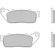 Brembo Jarrupalat Taakse Sintered Road - Moottoripyörän jarrupalat - D106533 - 1