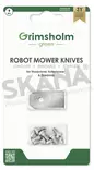 Eurogarden Teräsarja (9kpl, 0,60mm), Husqvarna Automower - Ruohonleikkurin mallikohtaiset terät - D501123 - 1