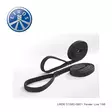 Fender line black 8mm x 2m spliced eye - Lepuuttajaköydet - D465893 - 1