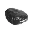 Forte Istuinsuoja, Musta, Suzuki PV50, (Kuminauhakiristys) - Mopon ja skootterin satulanpäälliset - D480123 - 1