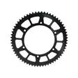 Forte Takaratas, 60 hammasta (420) Ø136mm, Musta Alu., Fantic 50cc 20- - Mopon takarattaat - D479803 - 1