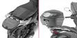 GIVI REAR RACK MONOLOCK HONDA SH 350 (2021) - Kiinnityssarjat ja tavaratelineet - D410453 - 1