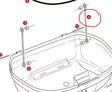 Givi Stop bag opening yarn, 2 pcs. - Moottoripyörän laukkujen lisävarusteet - D120863 - 1