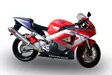GPR Honda Cbr 900 Rr FireB. 929-954 2000/03 EC-Approv. bolt-on silencer Inox Ton - Moottoripyörän äänenvaimentimet - D422313 - 2