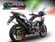 GPR Honda Crf 1000 L Africa Twin 2018/19 e4 EC-Approv. slip-on exhaust GP Evo4 B - Moottoripyörän äänenvaimentimet - D426263 - 5