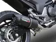 GPR Honda Integra 750 2016/2020 e4 EC-Approv. slip-on exhaust Furore Evo4 Nero - Moottoripyörän äänenvaimentimet - D426353 - 4