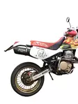GPR Honda Xr 600 R 1988-1990 EC-Approv. slip-on exhaust Furore Nero - Moottoripyörän äänenvaimentimet - D427233 - 9
