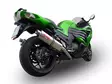 GPR Kawasaki Zzr 1400 2017/20 e4 Pair EC-Approv. slip-on exhaust Trioval - Moottoripyörän äänenvaimentimet - D422933 - 5