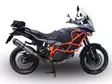 GPR Ktm Lc 8 Adventure 1090 2017/20 e4 EC-Approv. slip-on exhaust GP Evo4 Titani - Moottoripyörän äänenvaimentimet - D426603 - 8