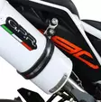 GPR Ktm Rc 390 2017/20 e4 EC-Approv. slip-on exhaust catalized Deeptone Inox - Moottoripyörän äänenvaimentimet - D426573 - 3
