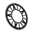 JT Takaratas Alumiini 7075 T6 JTA75.42BLK Musta - Moottoripyörän eturattaat - D499703 - 1