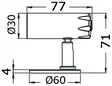 Kuma LED kohdevalo 12/24 V - Veneen valaisimet - D160003 - 2