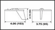 Perf metals anodi evä Honda/Yamaha 20-50HP - Motorsport varaosat ja tarvikkeet - D121353 - 2
