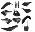 Polisport Complete Restyle Kit YZ125/250 02-21 22 style Black - Offroad muovisarjat - D501403 - 1