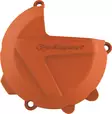Polisport clutch cover prot. SX250 17-22 EXC 250/300 17-23 orange (10) - Moottoripyörän moottorin kopat - D227643 - 1