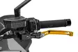 Puig Foldable Clutch Lever 4.0 C/Gold Selector C/Silver - Moottoripyörän vivut ja vivunrungot - D529613 - 1