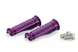 Puig Footpegs R-Fighter Piloto Rig/Left C/Purple - Moottoripyörän jalkatapit - D530143 - 1