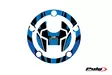 Puig Fuel Cap Cover Radikal Suzuki C/Blue - Mallikohatiset tarrasarjat - D303253 - 1