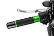 Puig Grips By Pair Hi-Tech Ascent 123Mm C/Green - Moottoripyörän kahvakumit - D358973 - 1