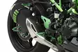 Puig Heel Plates Kawasaki Z900 23'- C/Green - Moottoripyörän jalkatappien tarvikkeet - D536953 - 2