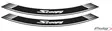 Puig Kit 8 Rim Strips Scoopy C/Silver - Moottoripyörän vanneteipit - D298713 - 1