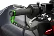 Puig Protector Brake Lever Raw C/Green - Moottoripyörän käsisuojat - D510923 - 1