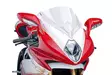 Puig Racing Screen Mv Agusta F4 10'-18'/F4 Rr 13'-18' - Moottoripyörän katteet ja tuulenohjaimet - D298583 - 1