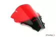Puig Racing Screen Yamaha R6 06-07' C/Red - Moottoripyörän katteet ja tuulenohjaimet - D297663 - 1