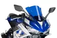 Puig Racing Screen Yamaha Yzf-R3 15'-18'C/Blue - Moottoripyörän katteet ja tuulenohjaimet - D301063 - 1
