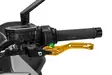 Puig Short Clutch Lever 4.0 C/Gold Selector C/Green - Moottoripyörän vivut ja vivunrungot - D529873 - 1