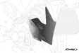 Puig Spares Deflectors Downforce Spoilers Naked C/Black - Moottoripyörän katteet ja tuulenohjaimet - D390643 - 1
