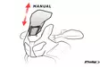 Puig Support M.E.M. Four Yamaha Tenere 700 C/Black - Moottoripyörän katteet ja tuulenohjaimet - D390713 - 1