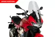 Puig Touring Screen Moto Guzzi V100 Mandello / S 23' - Moottoripyörän katteet ja tuulenohjaimet - D501803 - 1