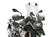 Puig Visor Multiadjustable Clip-On 325X102Mm. C/Clear - Moottoripyörän katteet ja tuulenohjaimet - D246293 - 1