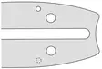 Ratioparts 3/8" 1,5mm 28" terälaippa vaihdettavalla kärkipyörällä - Moottorisahan terälaipat 3/8" - 05613 - 2
