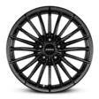 Ronal R68 JET BLACK alumiinivanne 8.0x18 - 18-tuumaiset alumiinivanteet - 499-179743 - 1