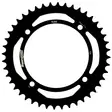 Supersprox / JT Teräs takaratas 1466.46 - Moottoripyörän takarattaat - D26623 - 1