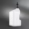 Tuff Jug Kanisteri 20L valkoinen, Ripper korkki musta (GEN 3) - Polttoainekanisterit - D508033 - 2
