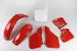 UFO Plastic kit 5-parts OEM CR125 1988 - Offroad muovisarjat - D404053 - 1