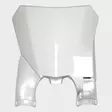 UFO Stadium Front number plate Honda CRF250 18-21 CRF450 17-20 White 041 - Offroad numerokilvet - D276363 - 1